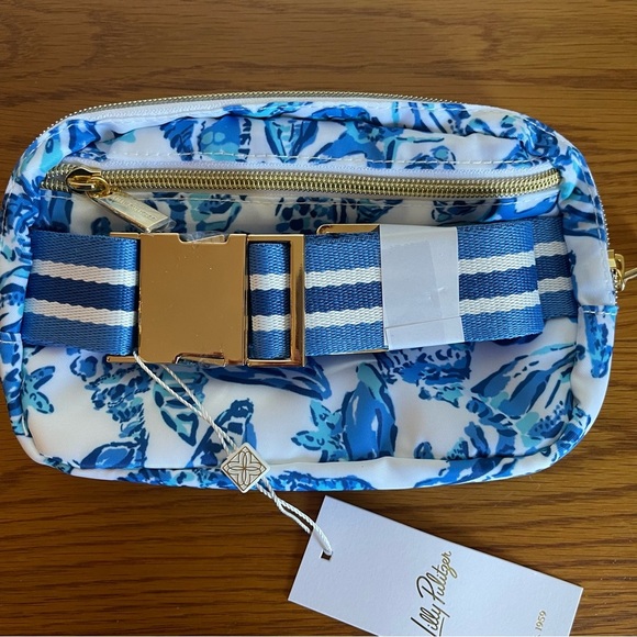 Lilly Pulitzer Jeanie Belt Bag Shell Collector - Picture 2 of 7